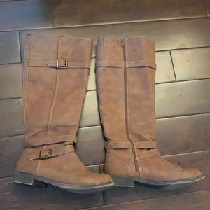Brown Riding Boots Sz 9.5